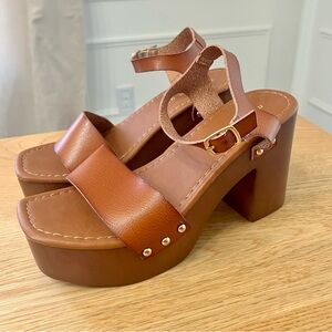 Madden Girl 6W Open Toe Pumps